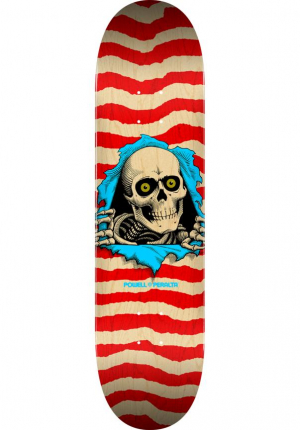 Powell Peralta 8,5" Ripper natural-red Skateboard Deck